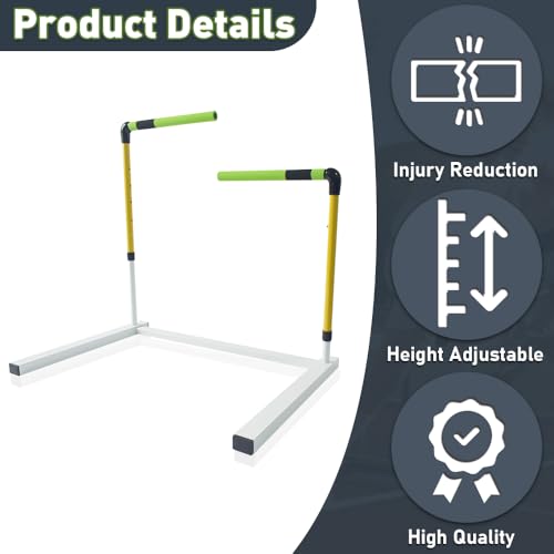 Adjustable Height Training Hurdles for Speed and Agility