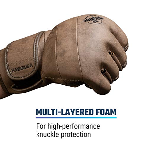 4oz Leather MMA Fight Gloves for Training and Competition