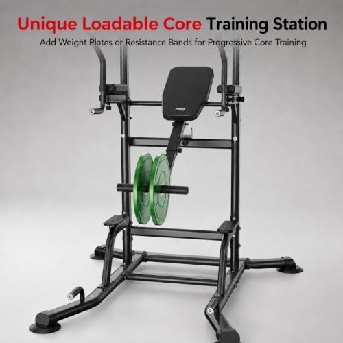 Heavy Duty Power Tower Pull Up and Dip Station 800 lbs
