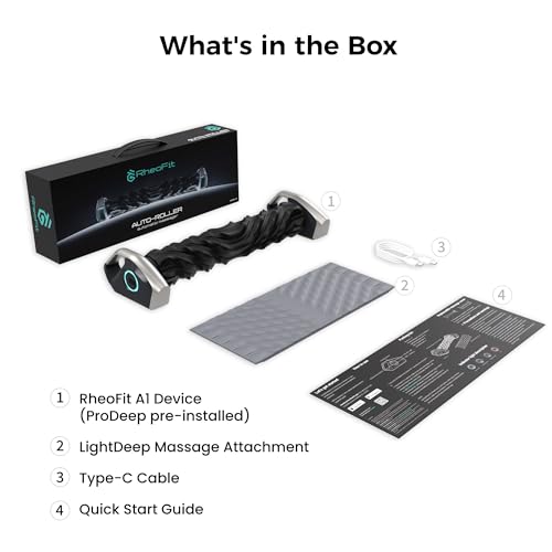 Automatic Foam Roller for Hands Free Full Body Massage
