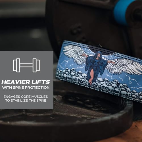 10mm and 13mm Leather Lever Belt for Powerlifting Support