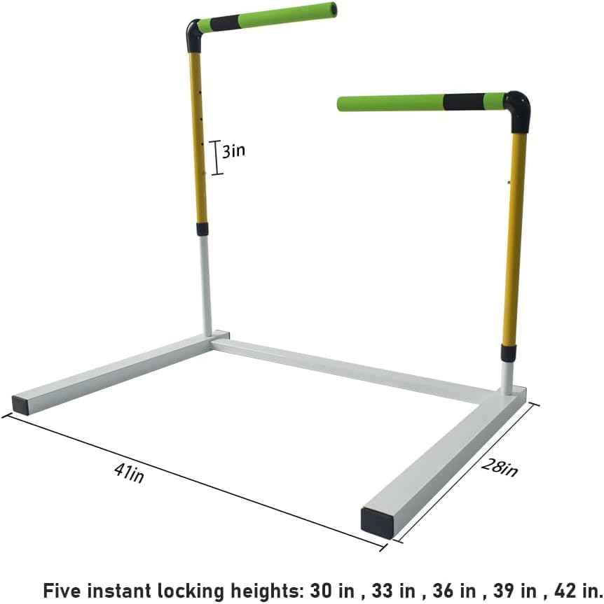 Adjustable Height Training Hurdles for Speed and Agility