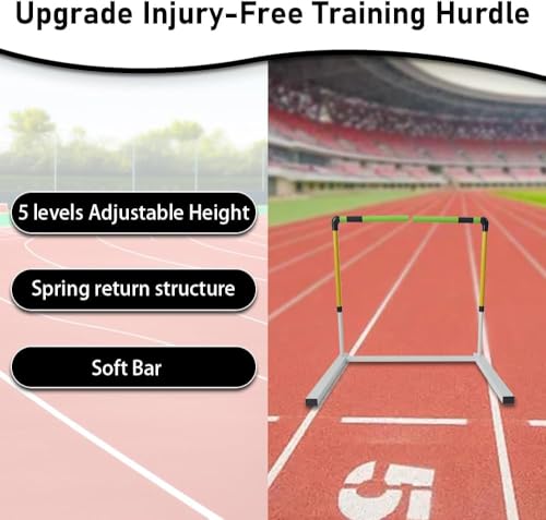 Adjustable Height Training Hurdles for Speed and Agility
