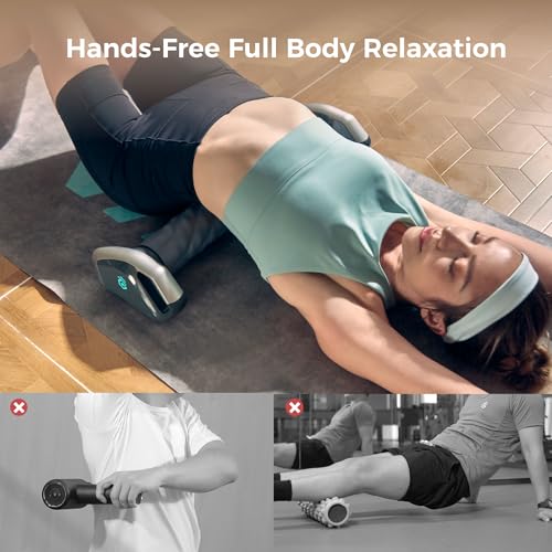 Automatic Foam Roller for Hands Free Full Body Massage