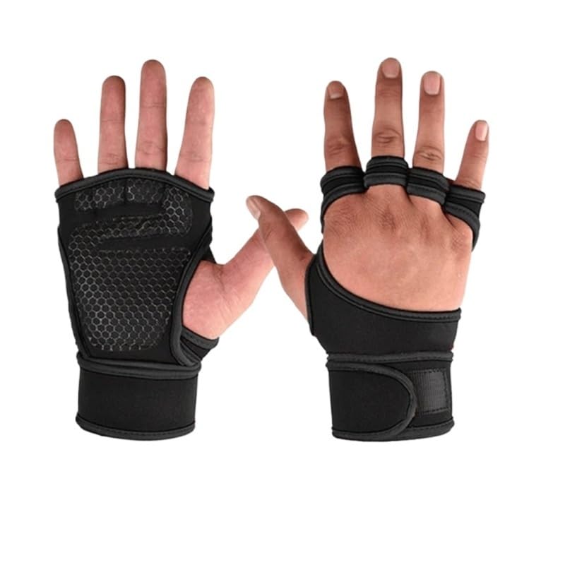 Workout Training Gloves with Palm and Wrist Support