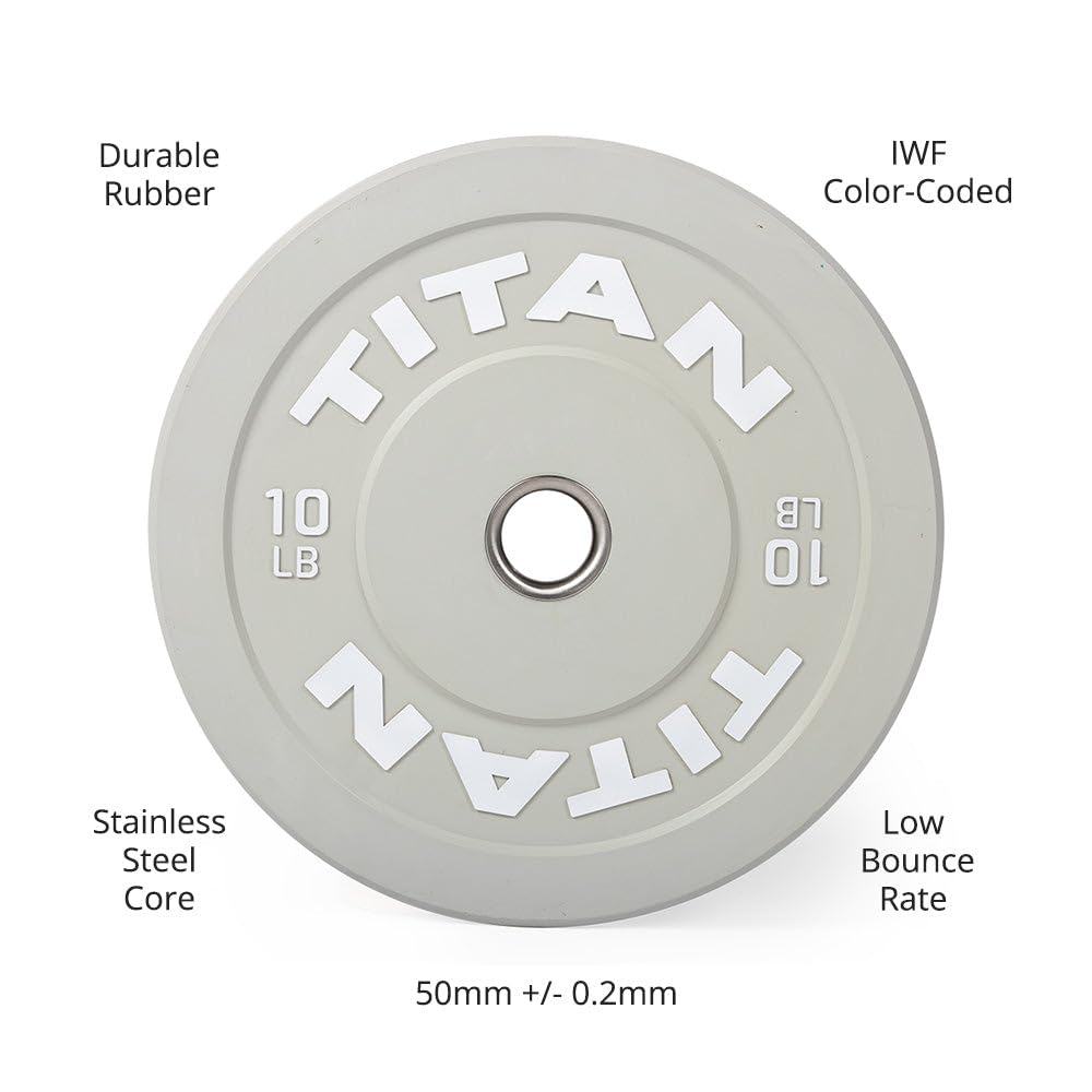 Olympic Bumper Plates Set for Weightlifting and Strength Training