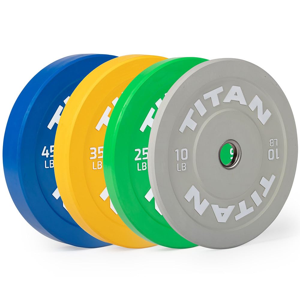 Olympic Bumper Plates Set for Weightlifting and Strength Training