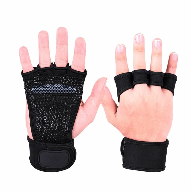 Anti Slip Gym Gloves for Weightlifting and Fitness Training