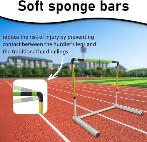 Adjustable Height Training Hurdles for Speed and Agility