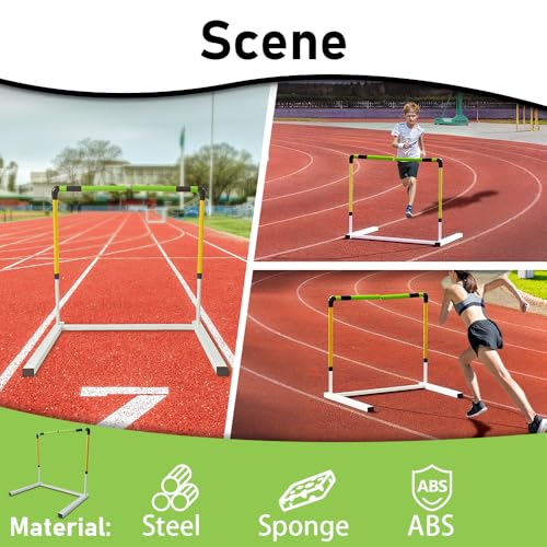 Adjustable Height Training Hurdles for Speed and Agility