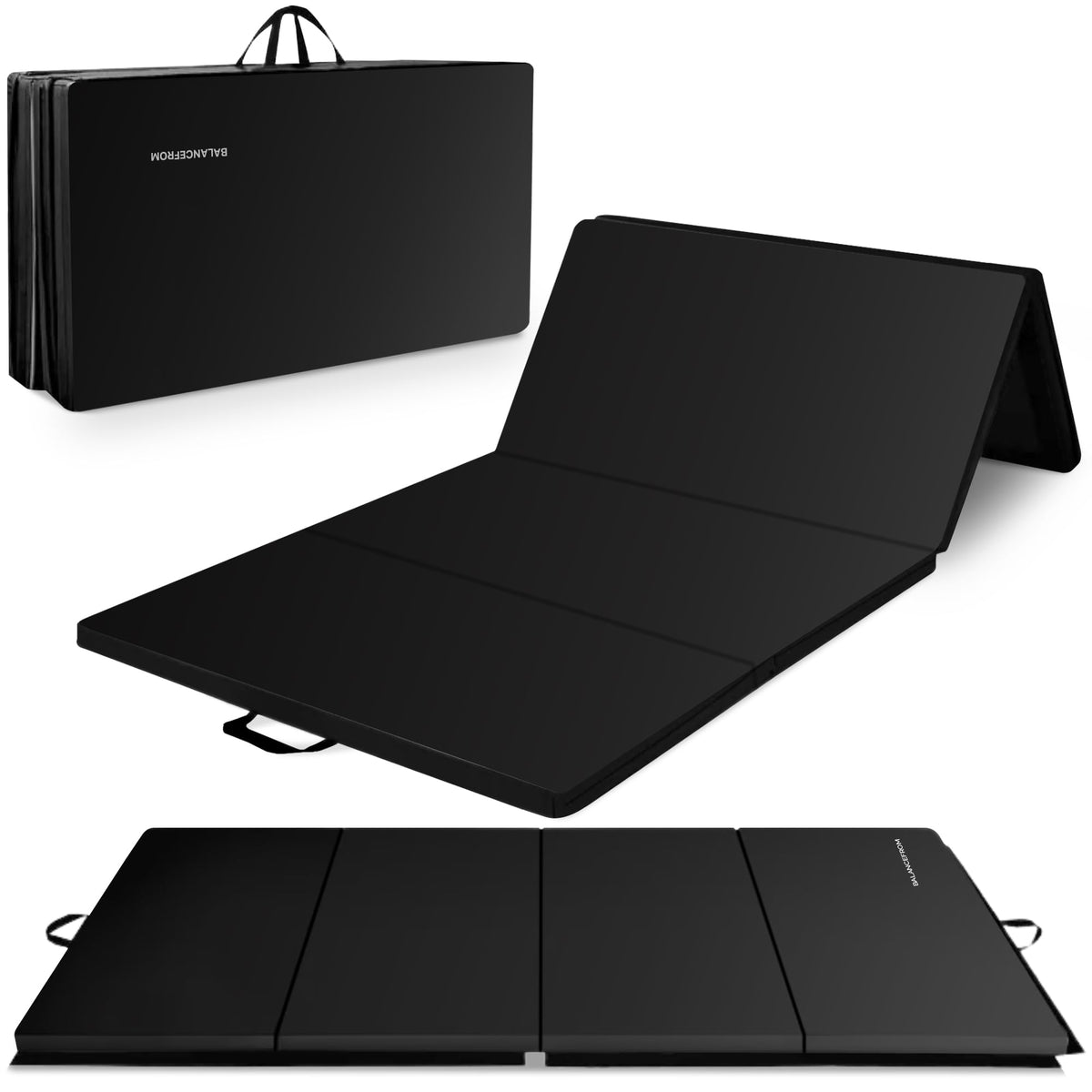 Folding Gymnastics Mat for Tumbling Yoga and Martial Arts