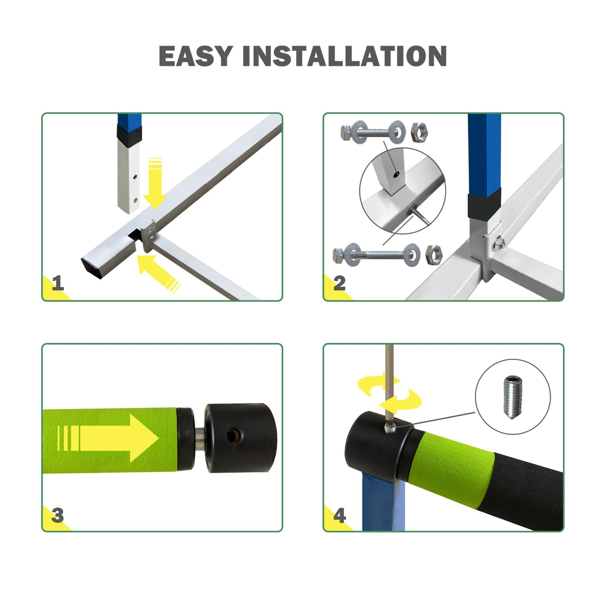 Adjustable Detachable Hurdles for Speed and Agility Training