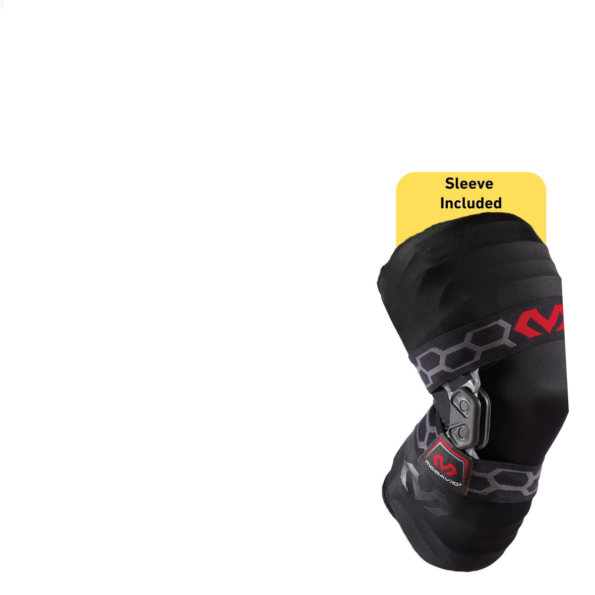 Heavy Duty Hinged Knee Brace with Side Stabilizers