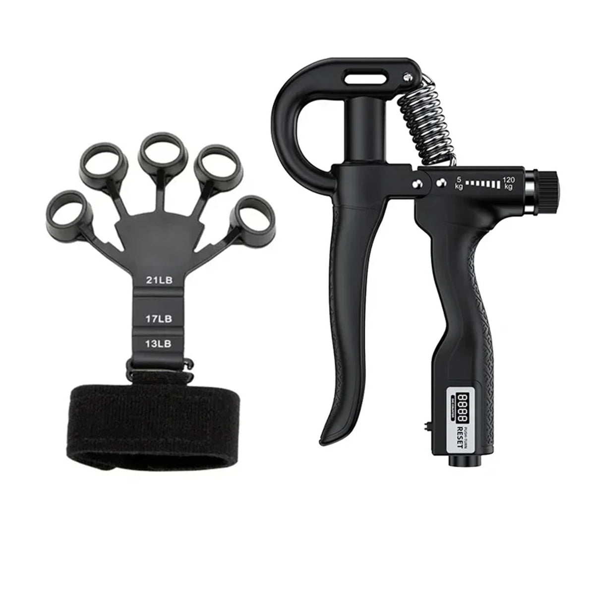 5 to 120kg Grip Strengthener for Hand Wrist and Forearm Training