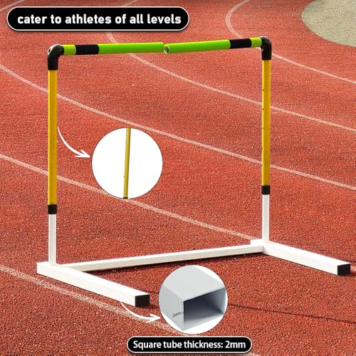 Adjustable Height Training Hurdles for Speed and Agility