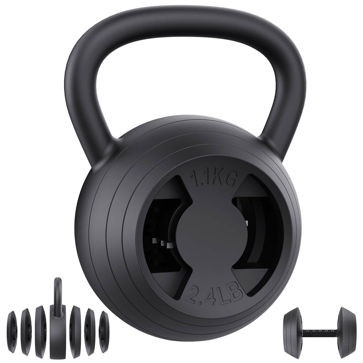 2 in 1 Adjustable Kettlebell for Strength Training