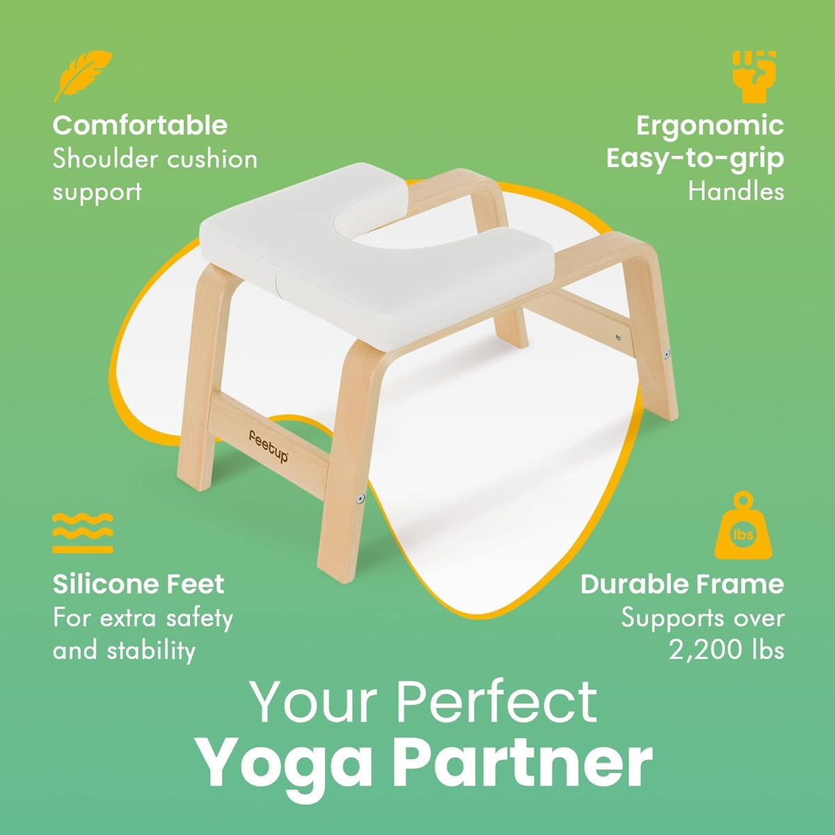 Yoga Headstand Bench for Inversion and Strength Training