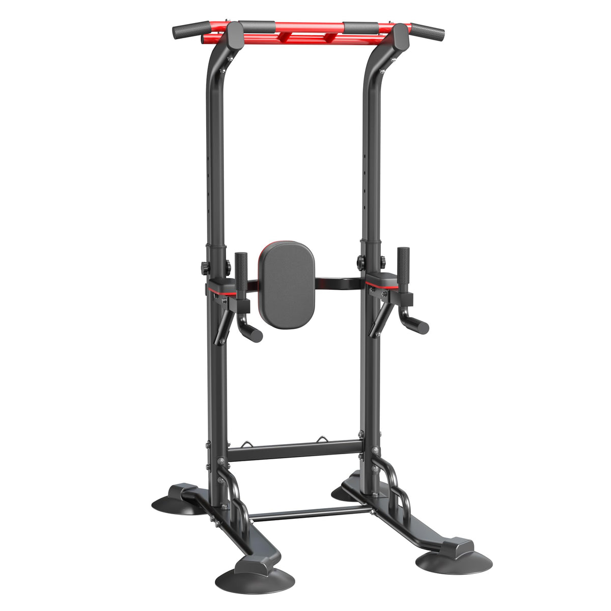 Adjustable Power Tower Pull Up and Dip Station for Home Gym