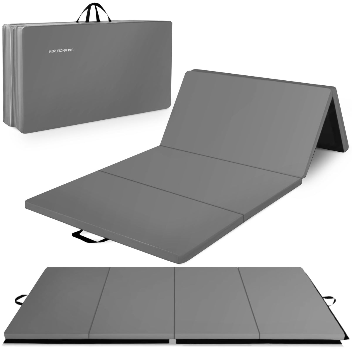 Folding Gymnastics Mat for Tumbling Yoga and Martial Arts