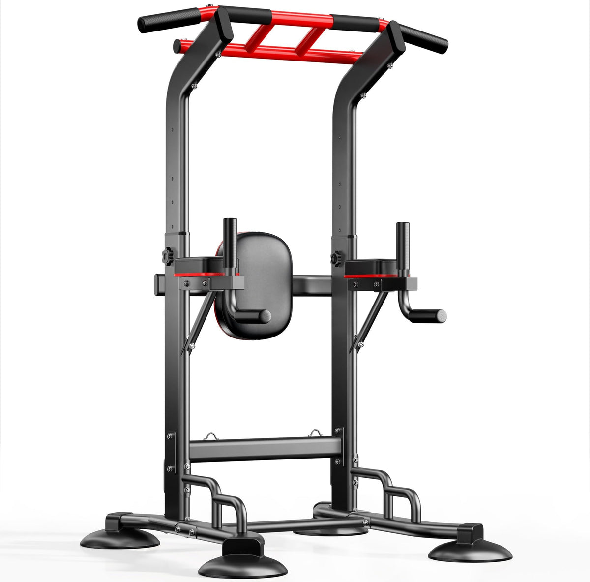 Adjustable Power Tower Pull Up and Dip Station for Home Gym