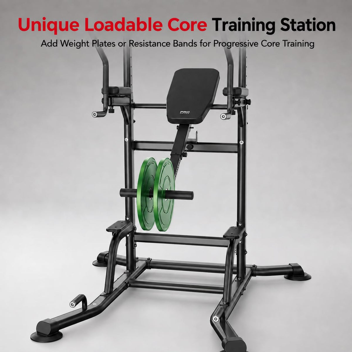 Heavy Duty Power Tower Pull Up and Dip Station 800 lbs