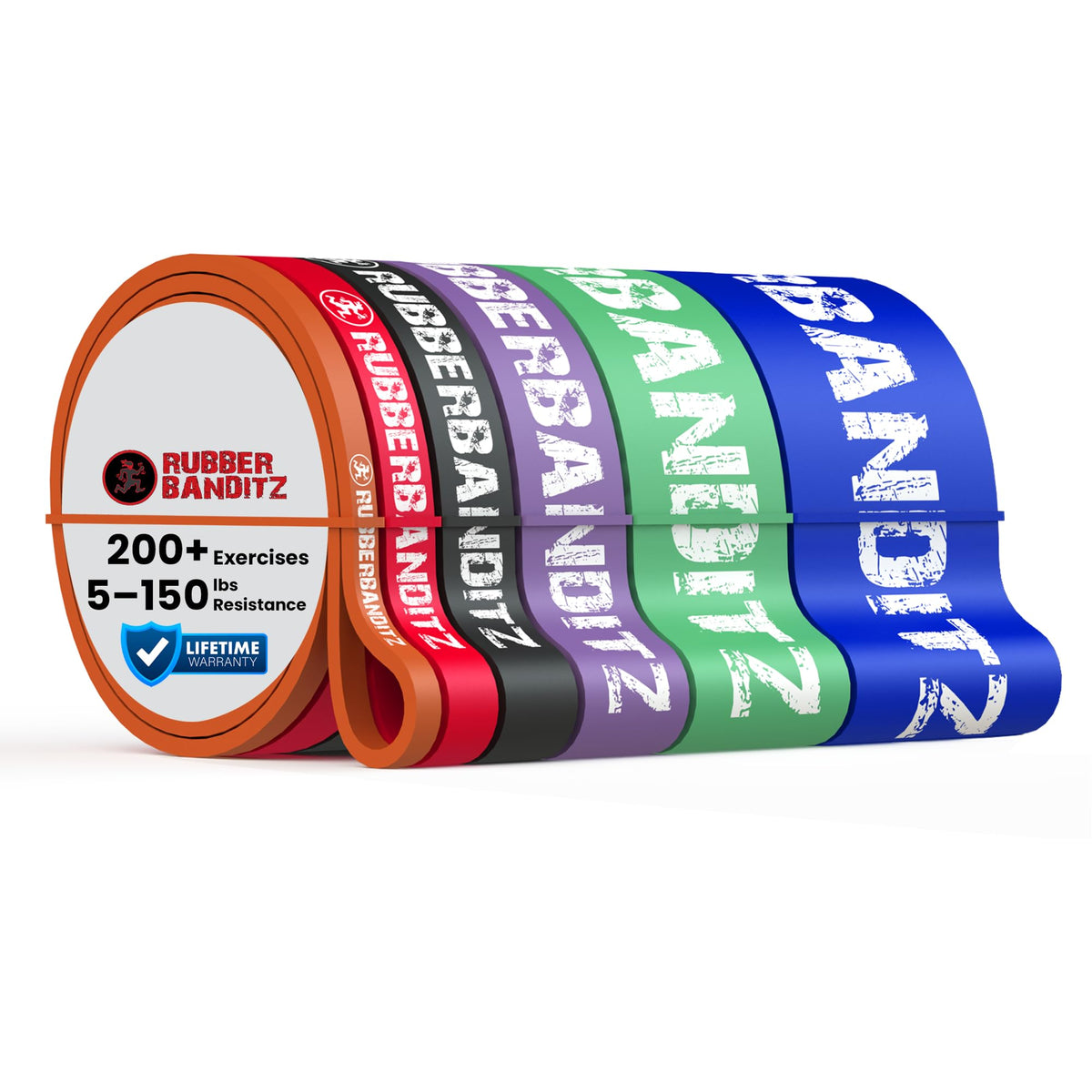 Pull Up Assist Resistance Bands Set for Strength Training