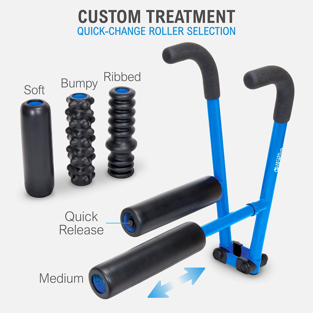 Muscle Massage Roller with Adjustable Pressure Control