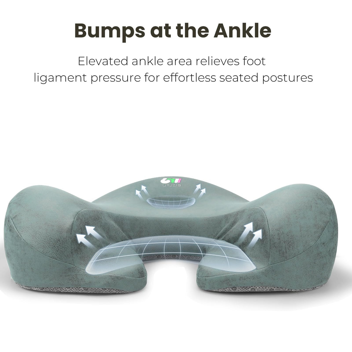 Memory Foam Meditation Cushion for Comfortable Cross Legged Sitting