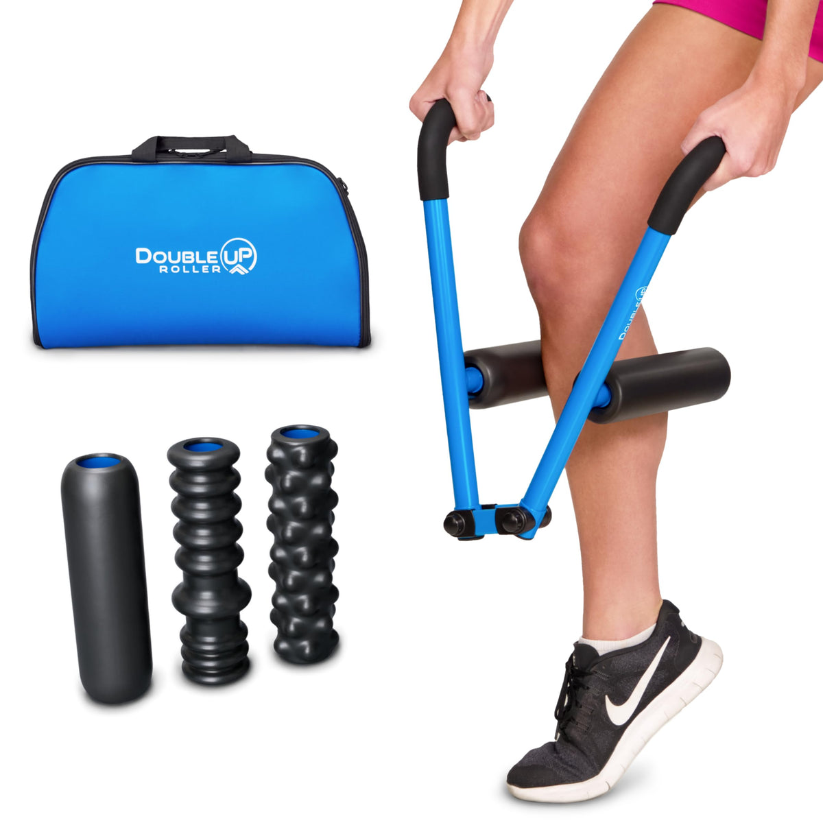 Muscle Massage Roller with Adjustable Pressure Control