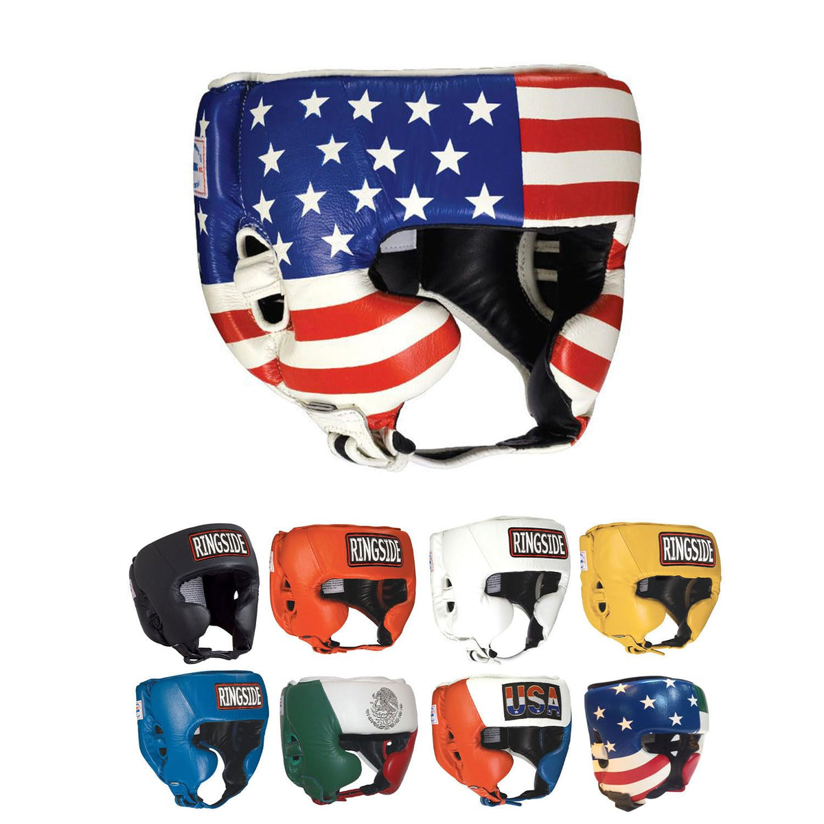 Boxing Muay Thai MMA Sparring Headgear with Cheek Protection