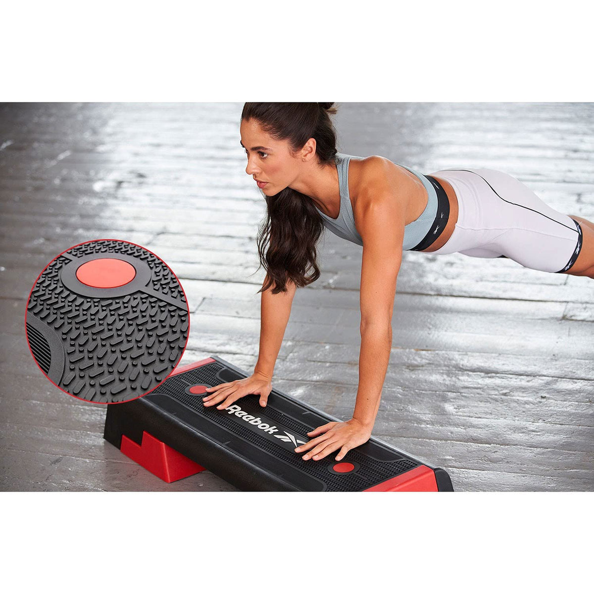 Adjustable Aerobic Step Platform for Cardio and Strength Training