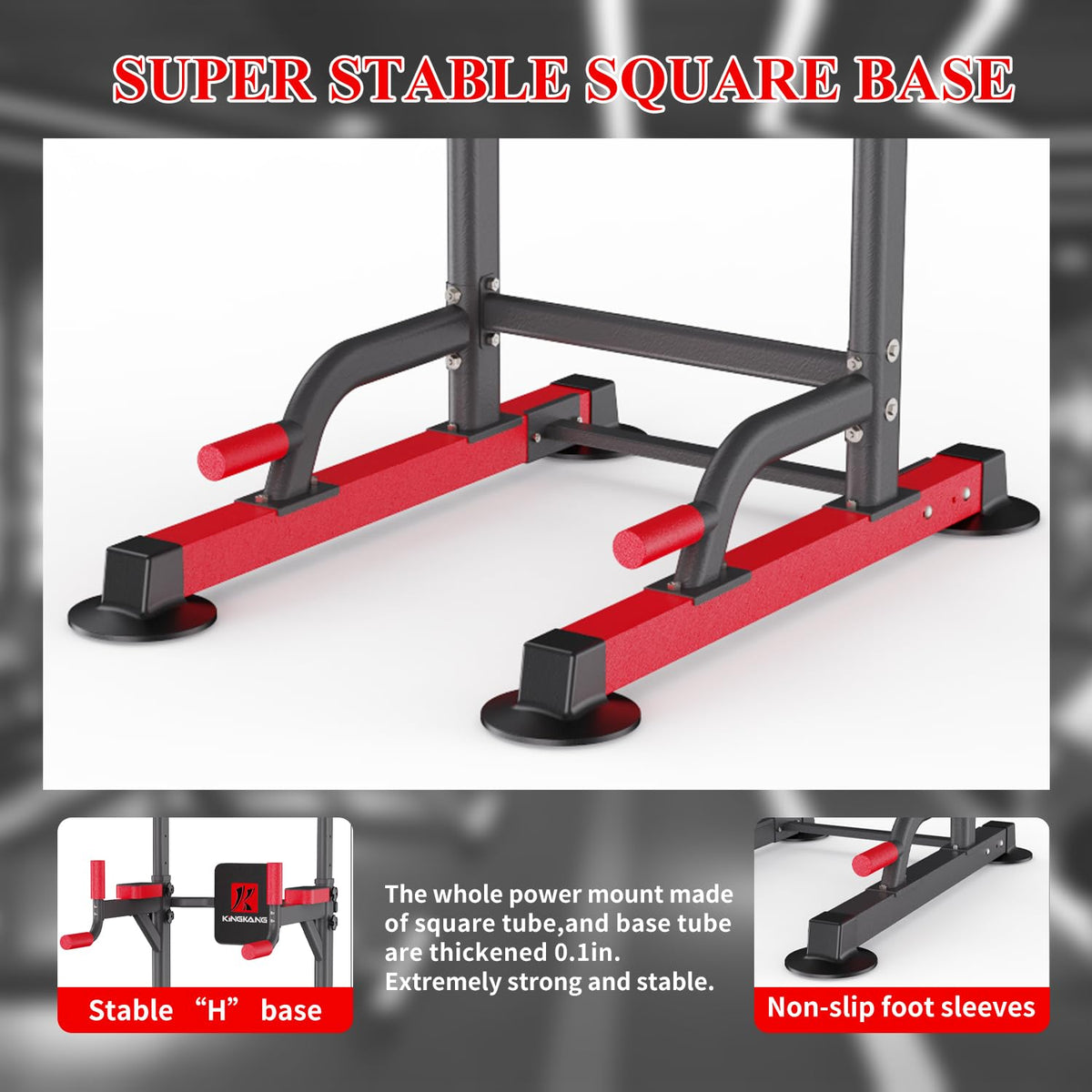 Power Tower Pull Up Bar Station for Home Gym Training
