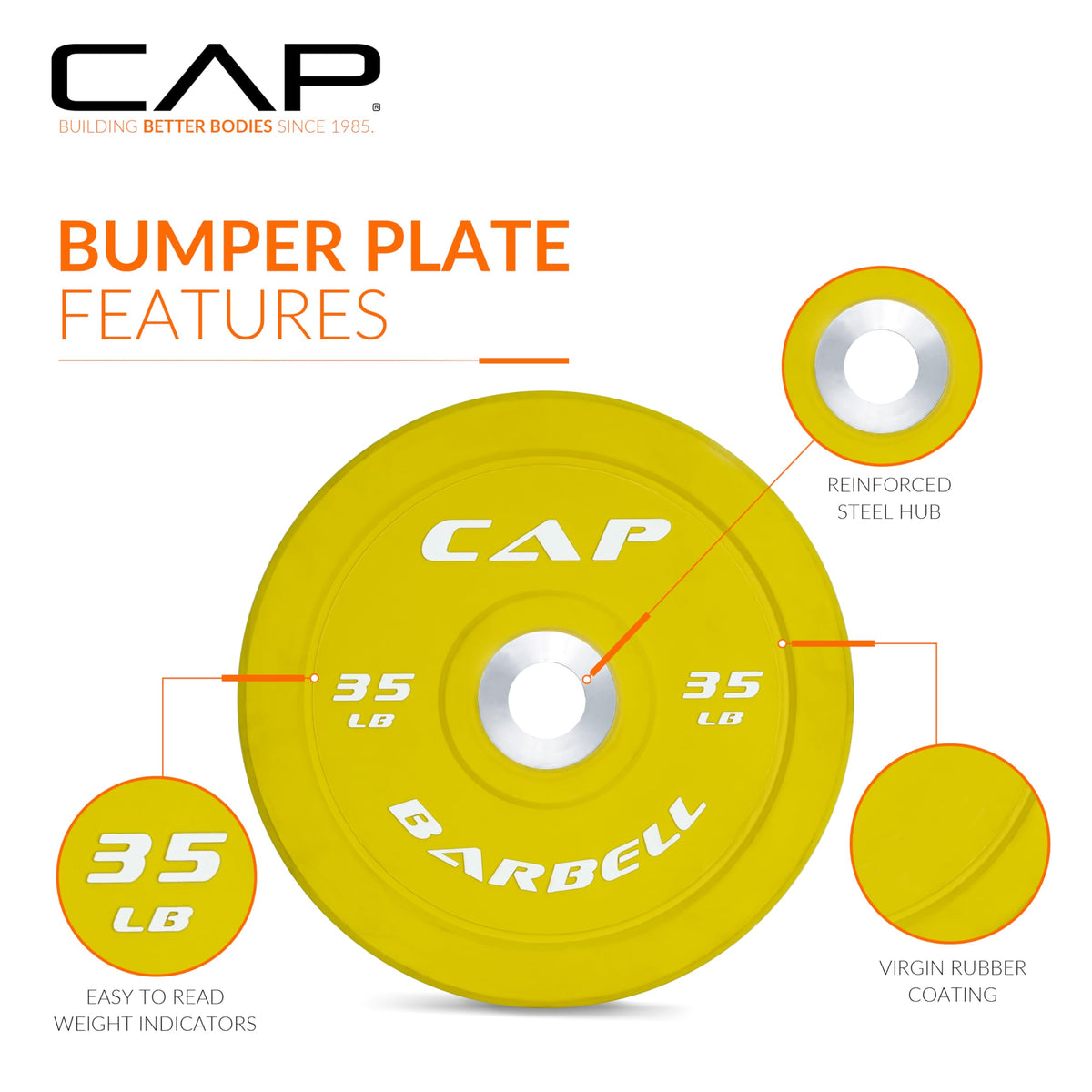 Olympic Bumper Plate Weight Set 100 to 370 lbs