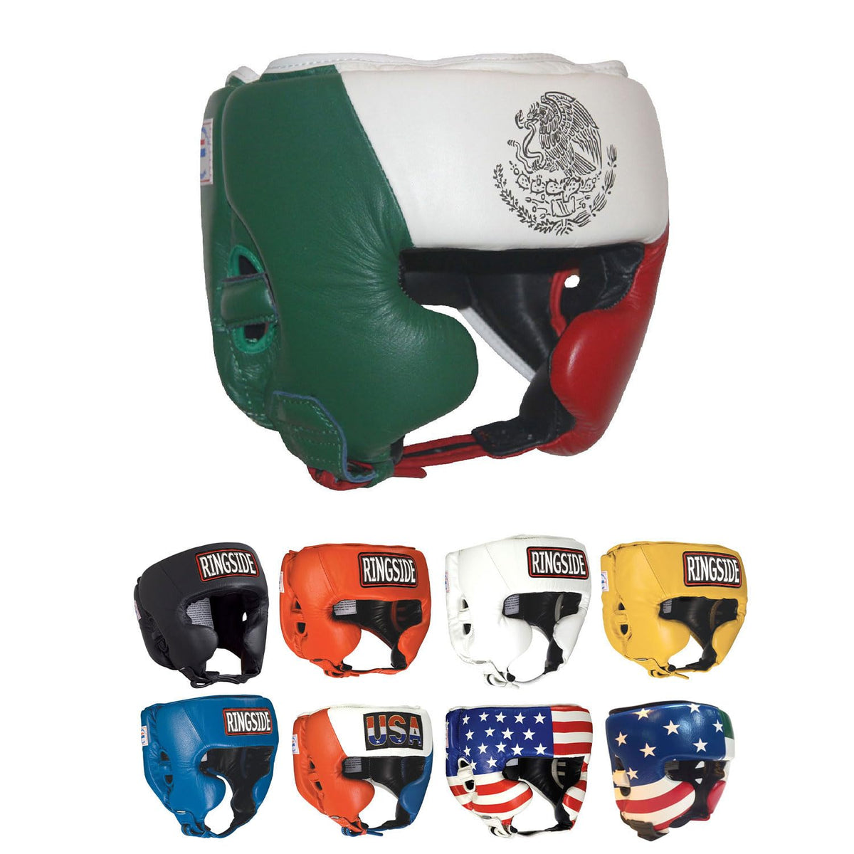 Boxing Muay Thai MMA Sparring Headgear with Cheek Protection