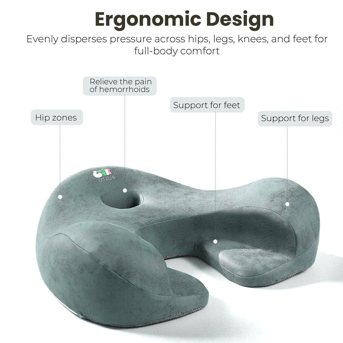 Memory Foam Meditation Cushion for Comfortable Cross Legged Sitting