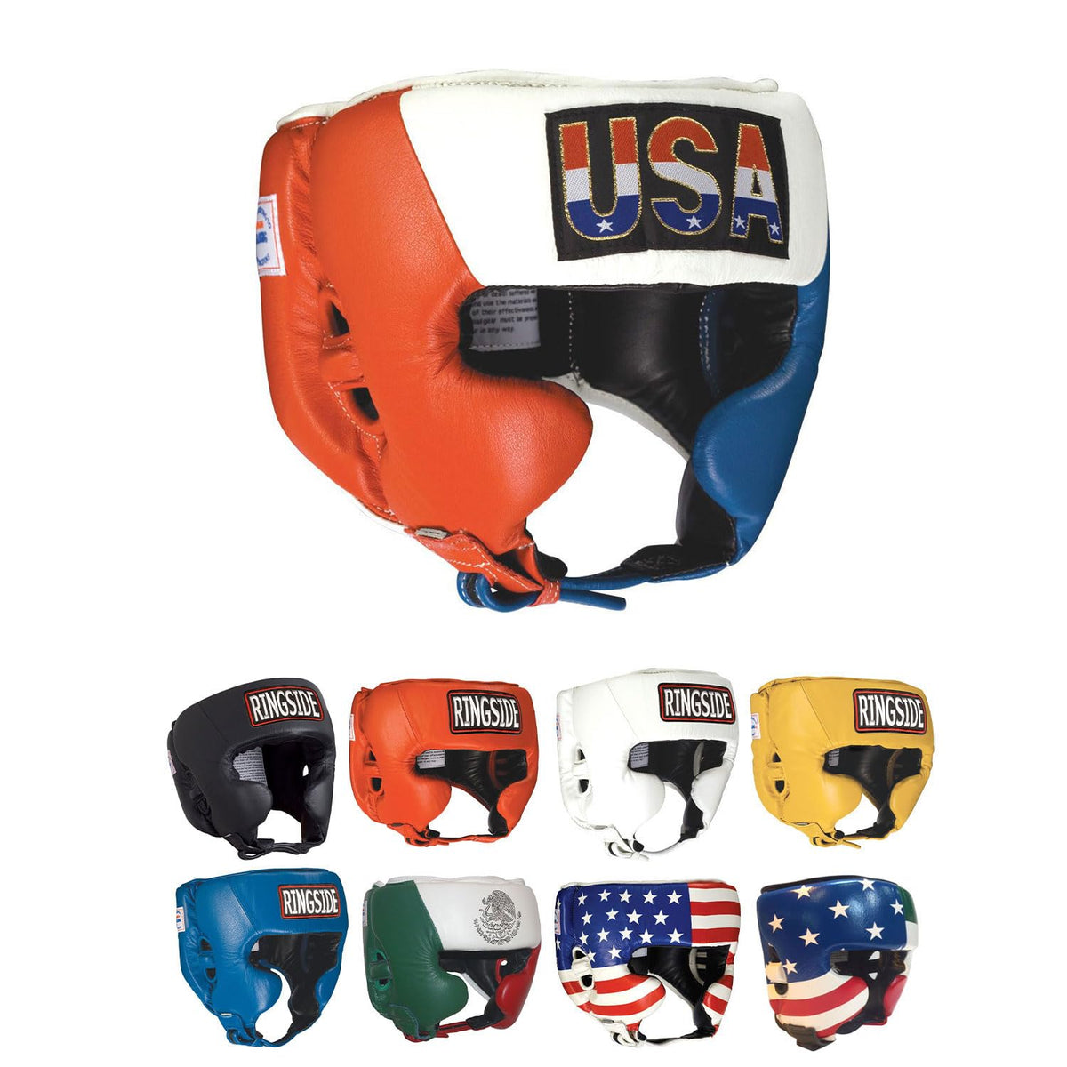 Boxing Muay Thai MMA Sparring Headgear with Cheek Protection