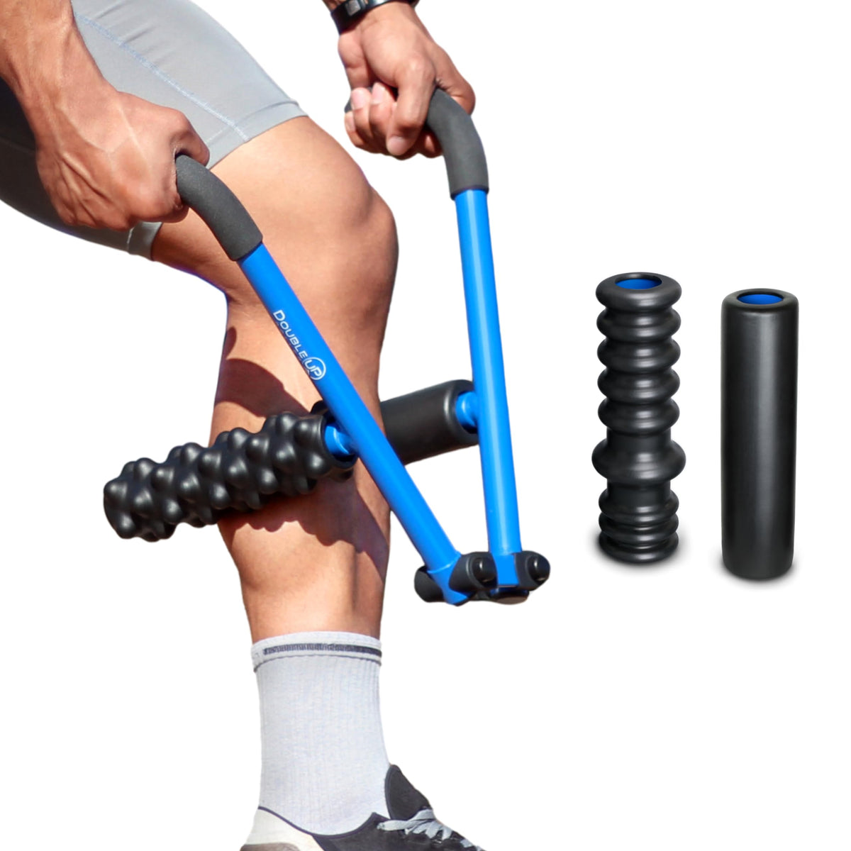 Adjustable Pressure Muscle Massage Roller for Deep Tissue Recovery