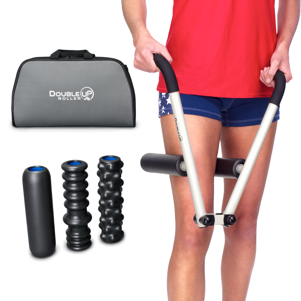 Muscle Massage Roller with Adjustable Pressure Control