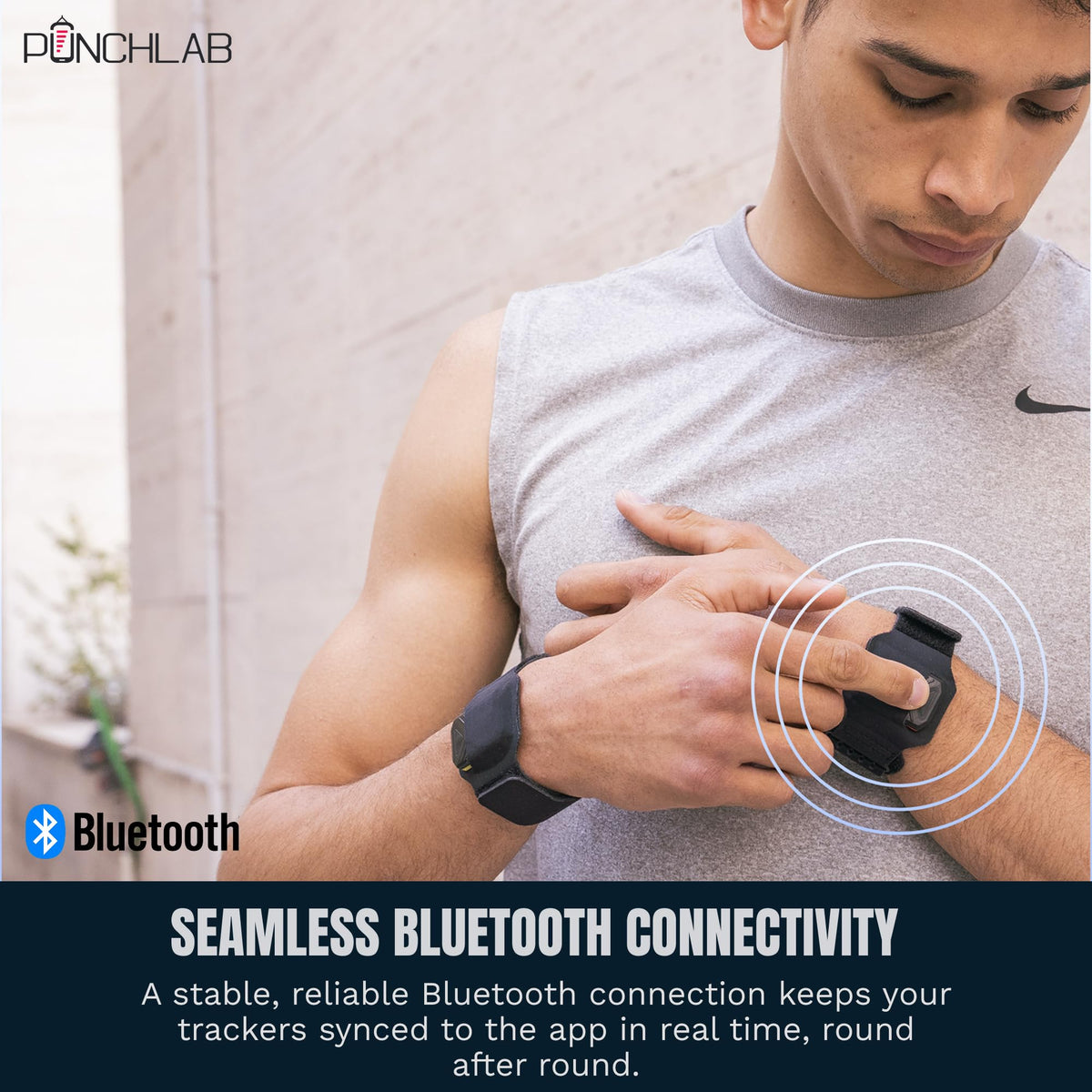 Bluetooth Boxing Punch Tracker for Speed Power and Punch Count