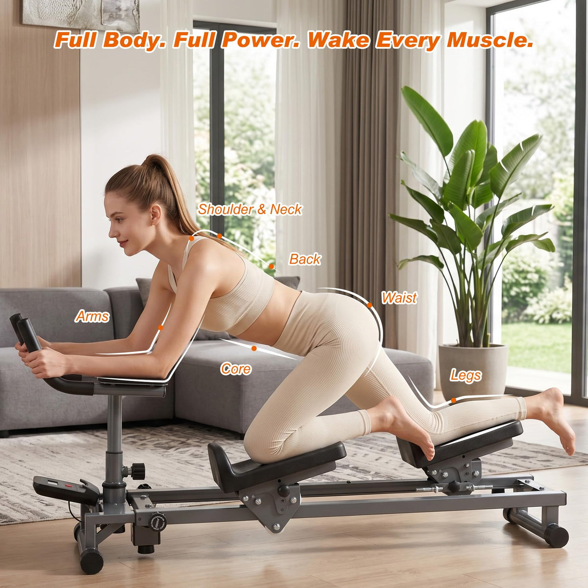 Low Impact Core and Cardio Glide Workout Trainer