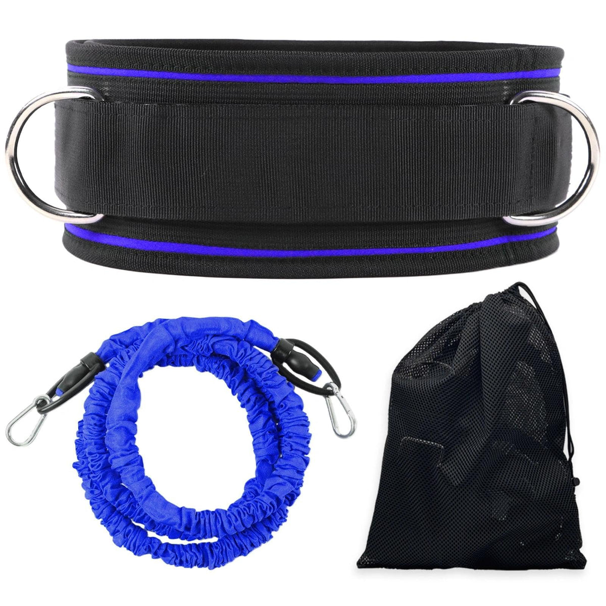Resistance Band Agility Training Kit with Adjustable Waist Belt