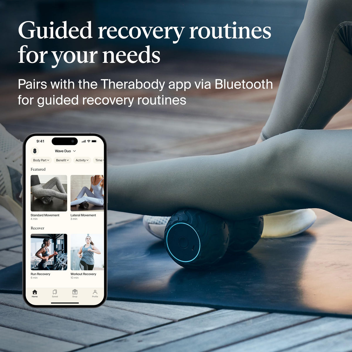 High Density Foam Roller for Large Muscle Recovery
