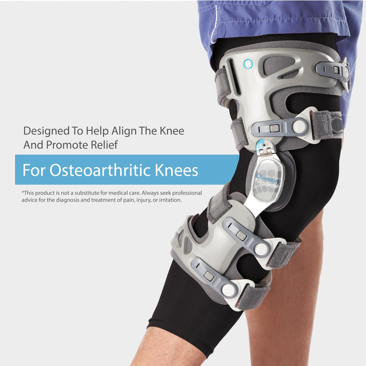 Lightweight Unloader Knee Brace for Arthritis Support and Pain Relief