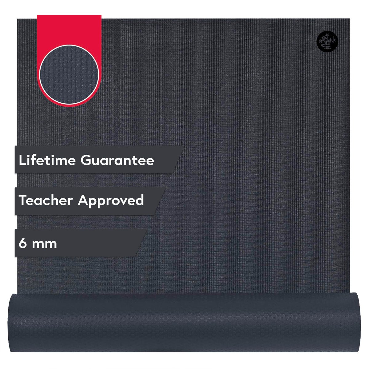 6mm Premium Yoga Mat for Cushioned Support and Durability