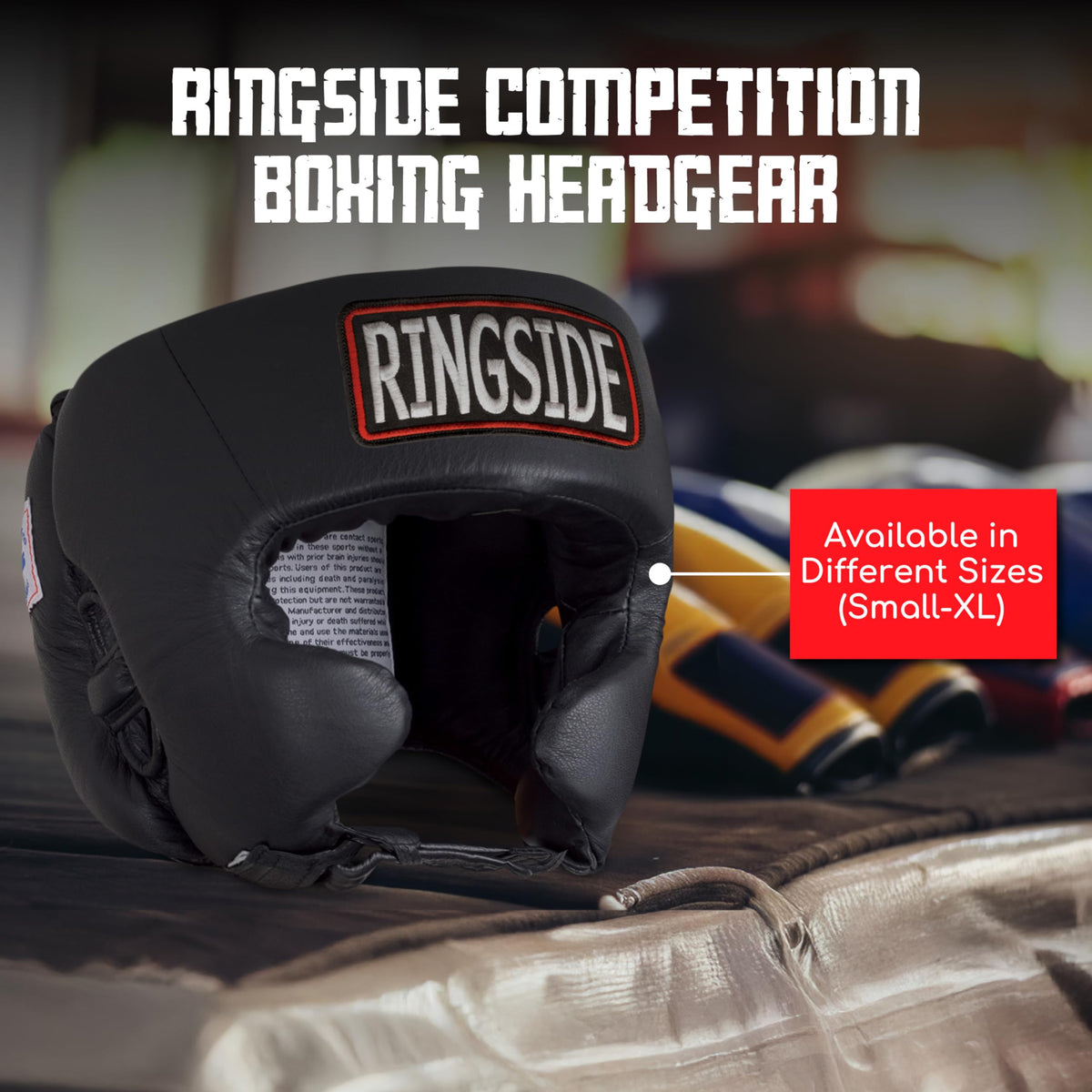 Boxing Muay Thai MMA Sparring Headgear with Cheek Protection