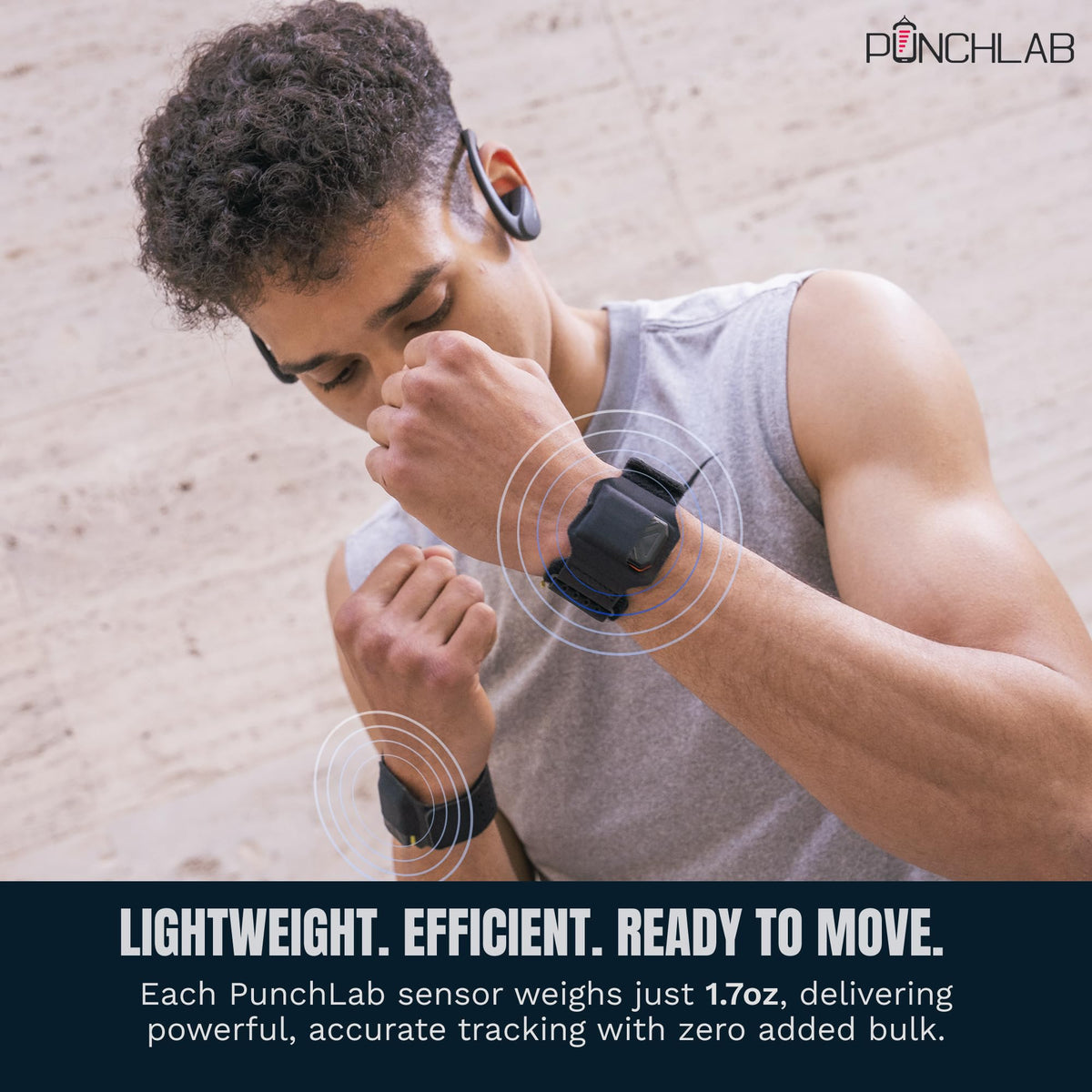 Bluetooth Boxing Punch Tracker for Speed Power and Punch Count