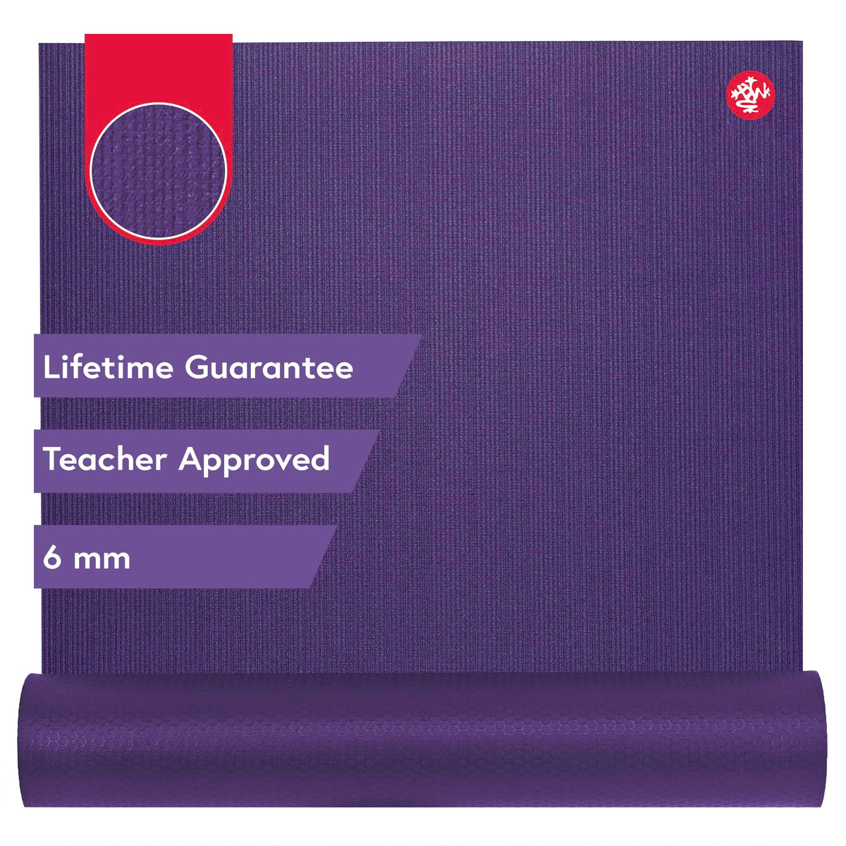 6mm Premium Yoga Mat for Cushioned Support and Durability